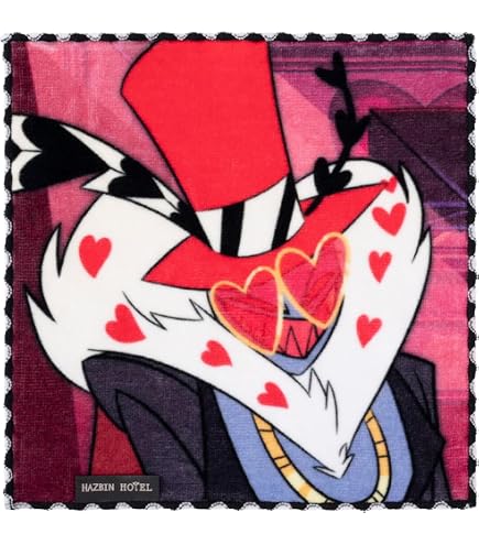 Amazon｜HAZBIN HOTEL ファニーフェイスなハンドタオル（チャーリー